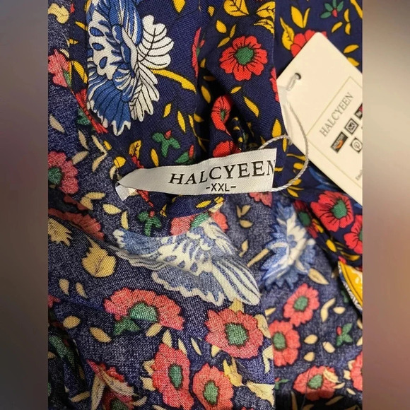 NWT True Wrap Maxi Dress Floral Bohemian - Picture 8 of 10